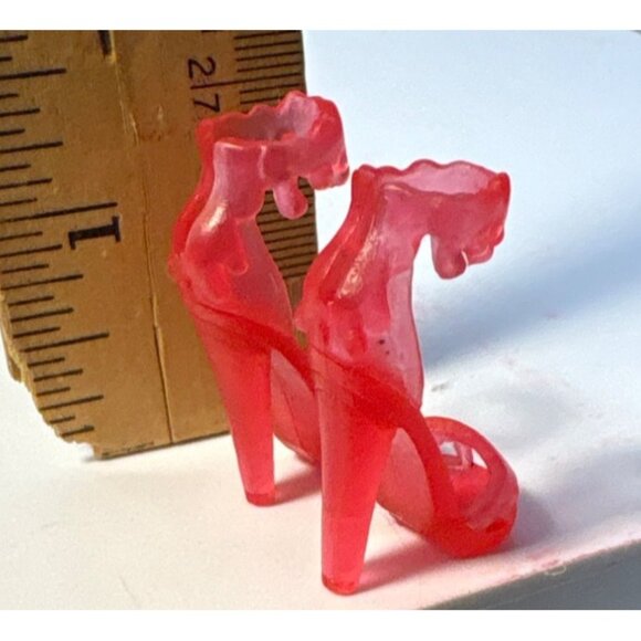 Monster High Shoes Pink Ghoulia Yelps Skull Shores Mattel - Picture 4 of 4